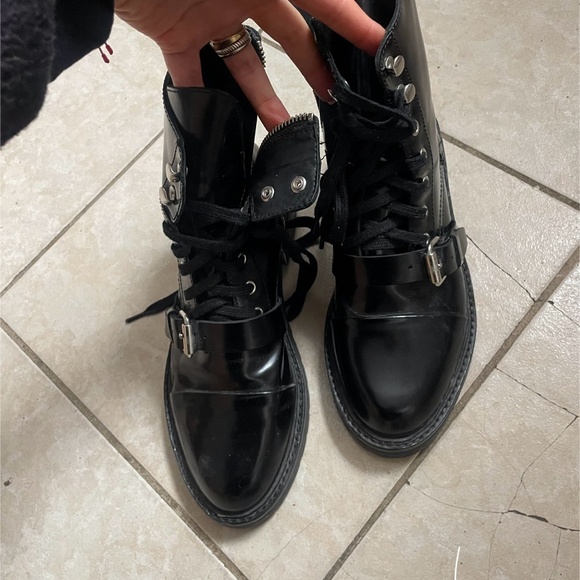 Allsaints Leather Boots - Picture 3 of 4